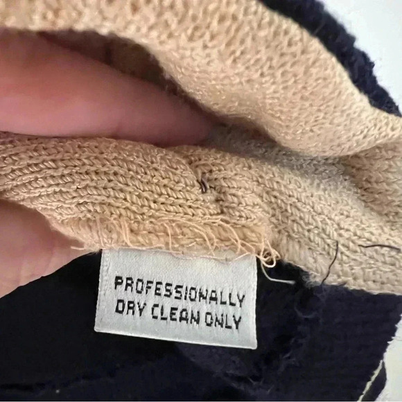 ST. JOHN Santana Knit Logo Crest Pastel Colorblock Full Zip Jacket - Picture 7 of 7